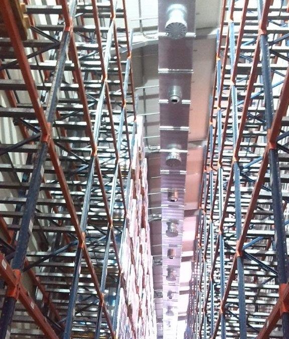 Almacén refrigerado en Deretil