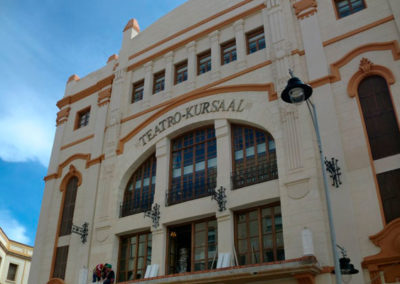 Teatro Kursaal de Melilla. Climatización, ventilación, producción de ACS mediante energía solar térmica